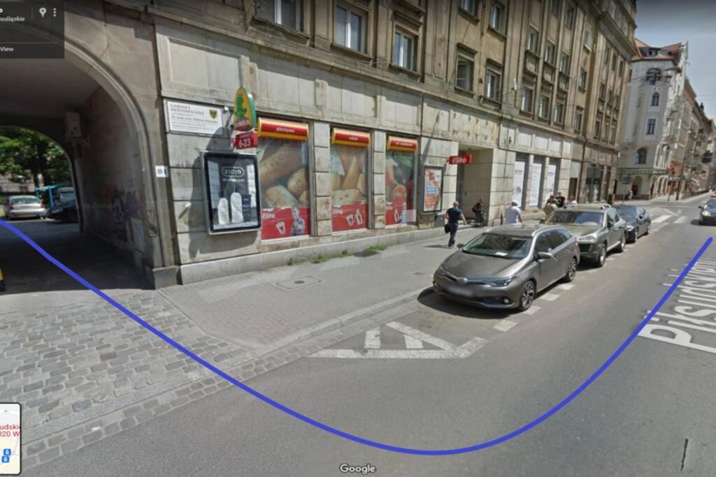 Pilsudskiego 80 - 4 Minuty Do Dworca Glownego Pkp Wrocław Kültér fotó